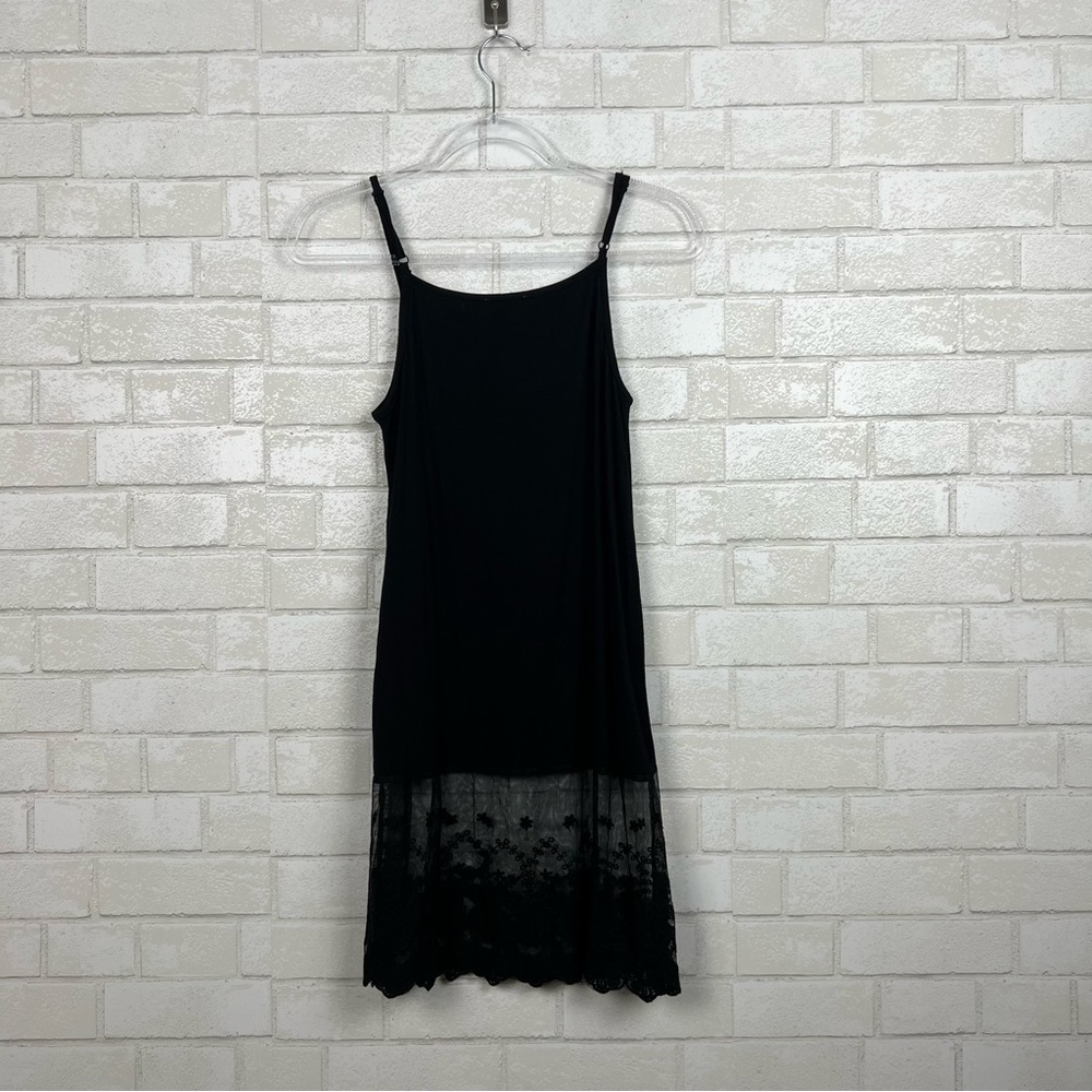Apricot Lane ODDY Black Slip Dress NEW
